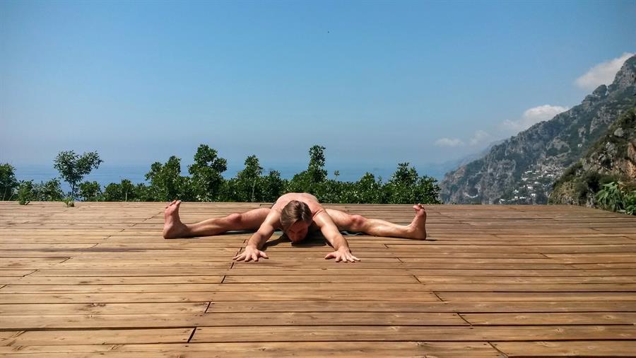 Basking in the sun at La Selva Yoga Retreat
